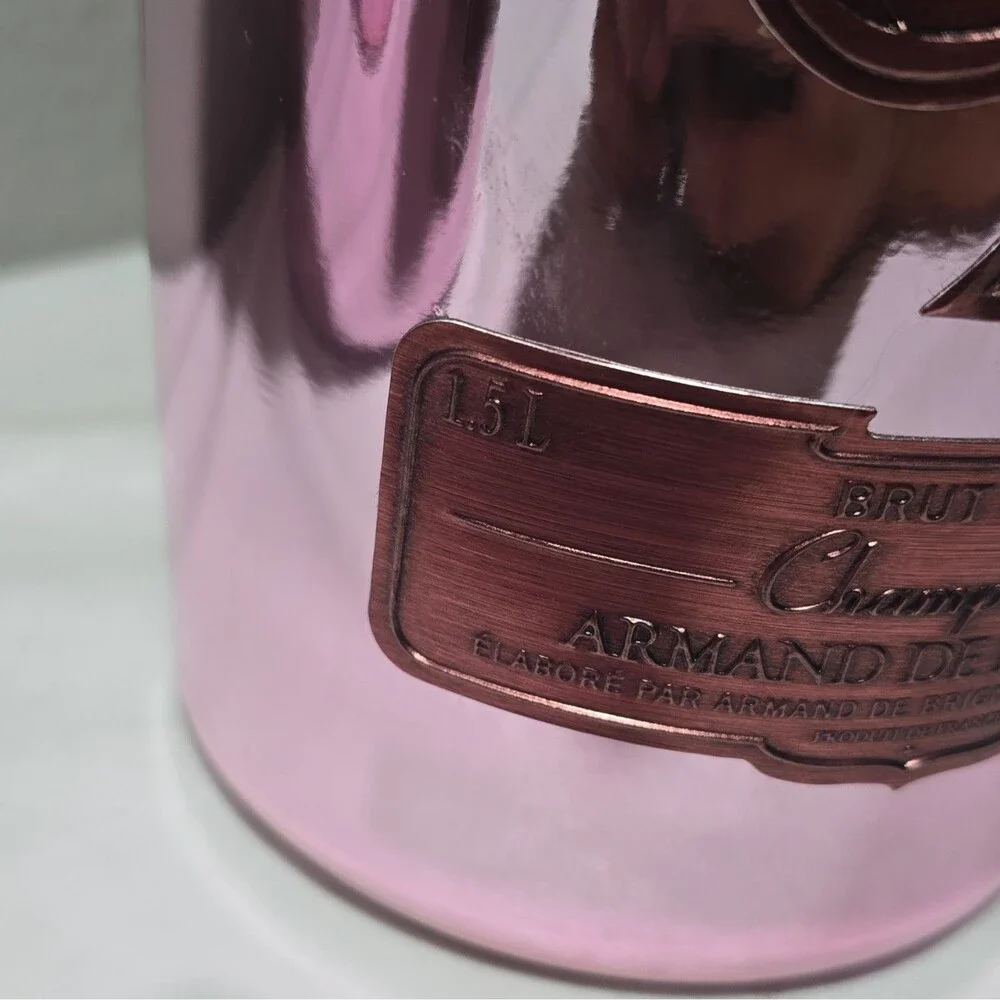Armand de Brignac Brut Rosé Pink Champagne Display Dummy Bottles 1.5L 3.0L [C]